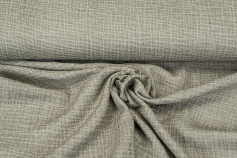 Baumwoll Musselin Dirty Wash sand