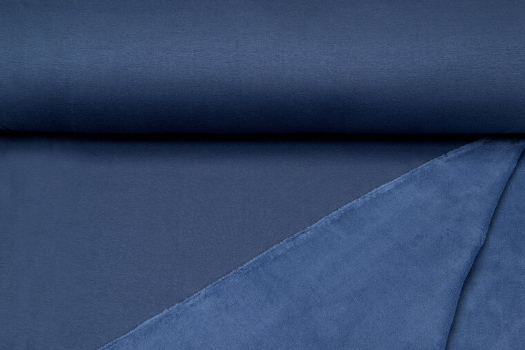 Alpenfleece metalblau