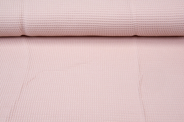 Waffeltuch fein rosa