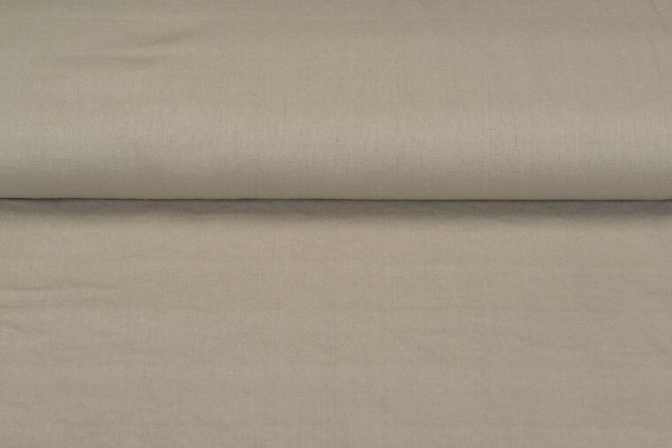 Baumwoll Leinen sand