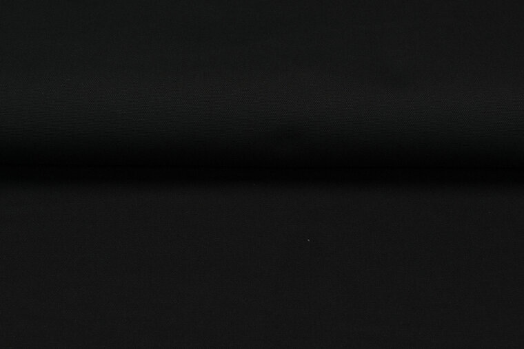 Canvas Uni schwarz