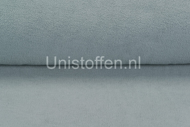 Baumwolle Fleece dunkelmint