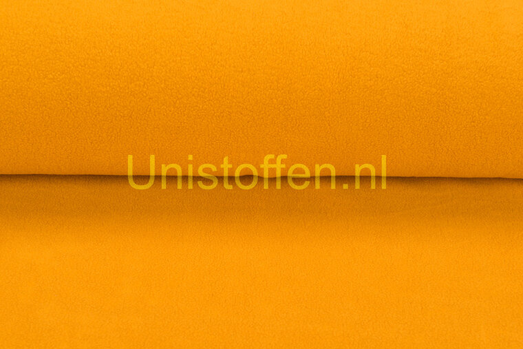 Baumwolle Fleece ocker