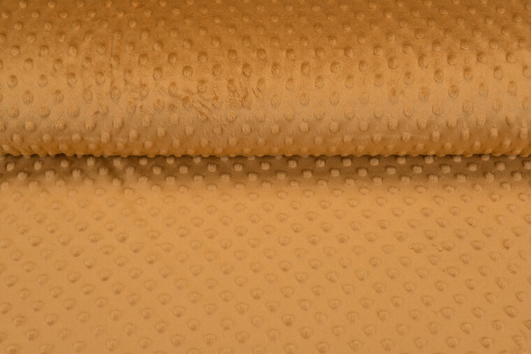 Minky Fleece ockergelb 1