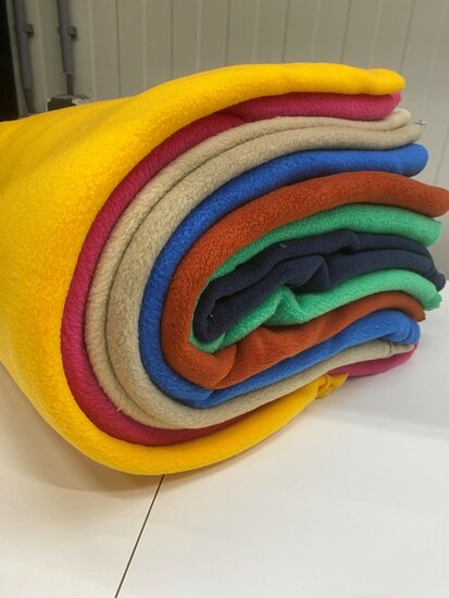 Stoffrestepaket 8 St&uuml;ck Micro Fleece