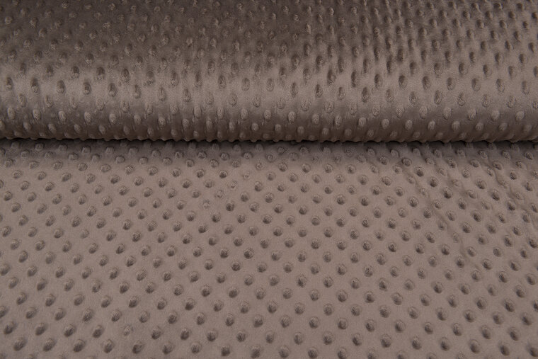 Minky fleece braun