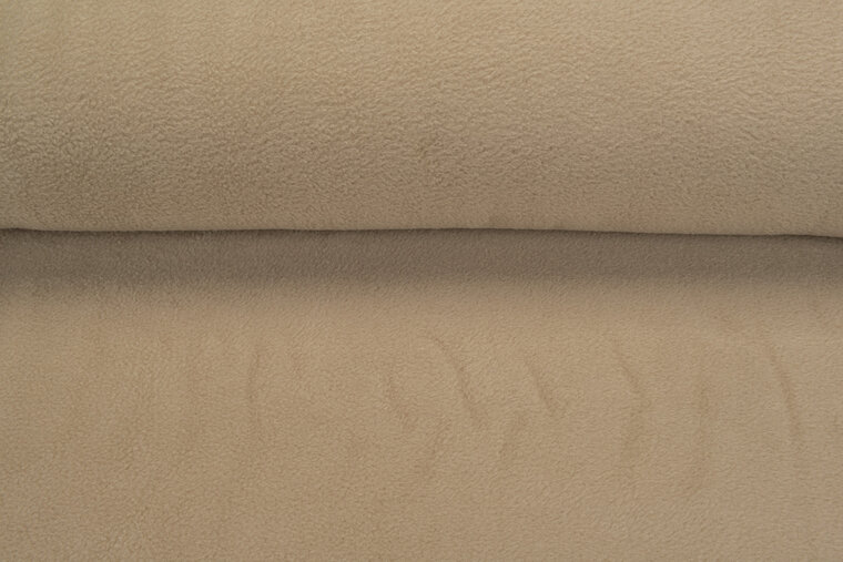Micro Fleece anti-pilling dunkelsand