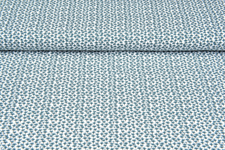 Baumwolljersey bedruckt abstract mint