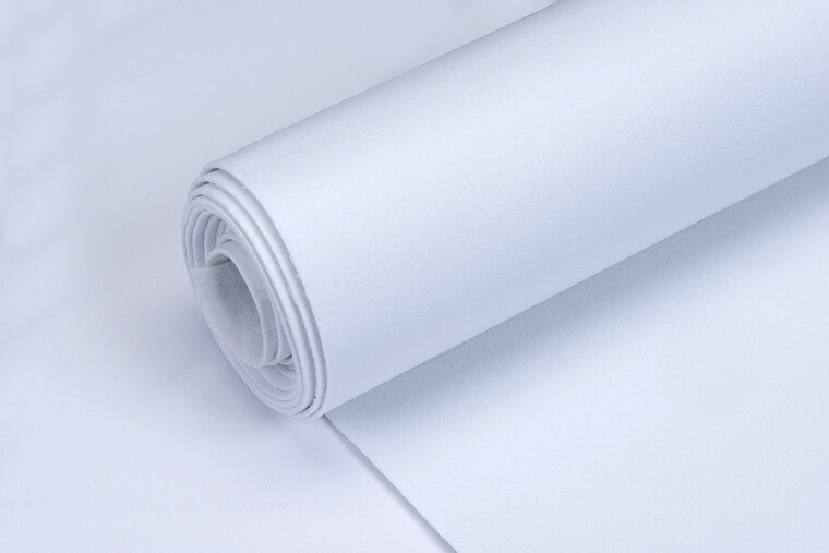 Filz 3mm weiss