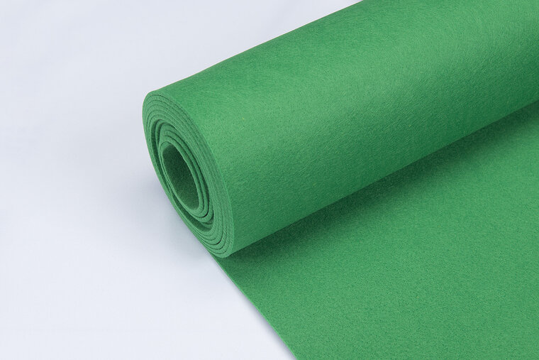 Filz 3mm grasgr&uuml;n