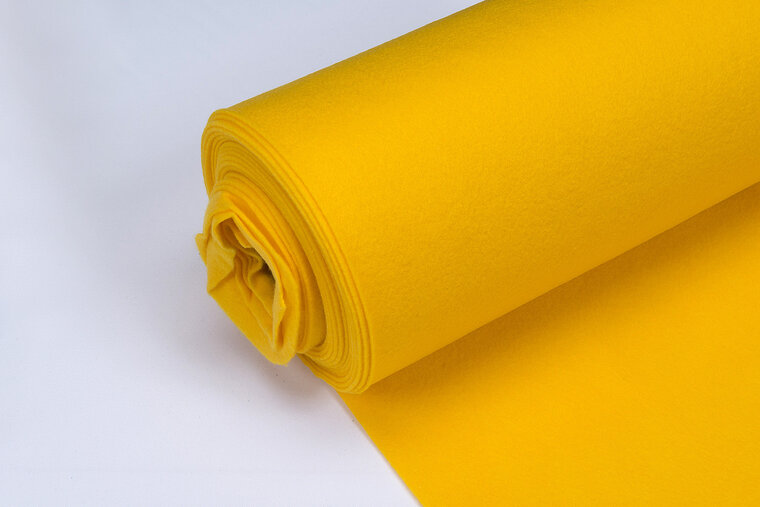 Filz 2mm gelb