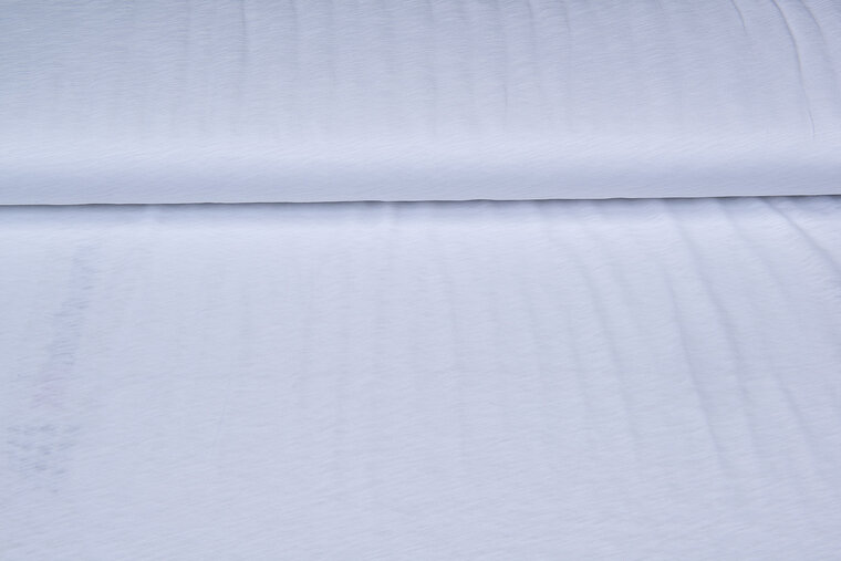 Viskose Jersey crepe weiss