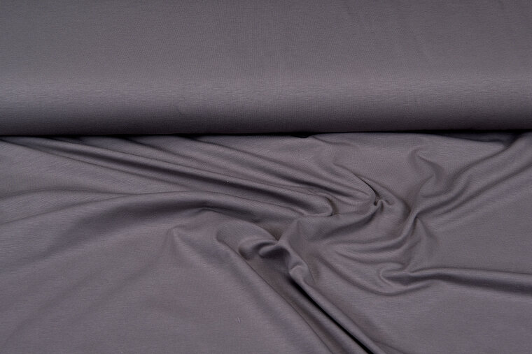 Viskose Jersey dunkles Taupe