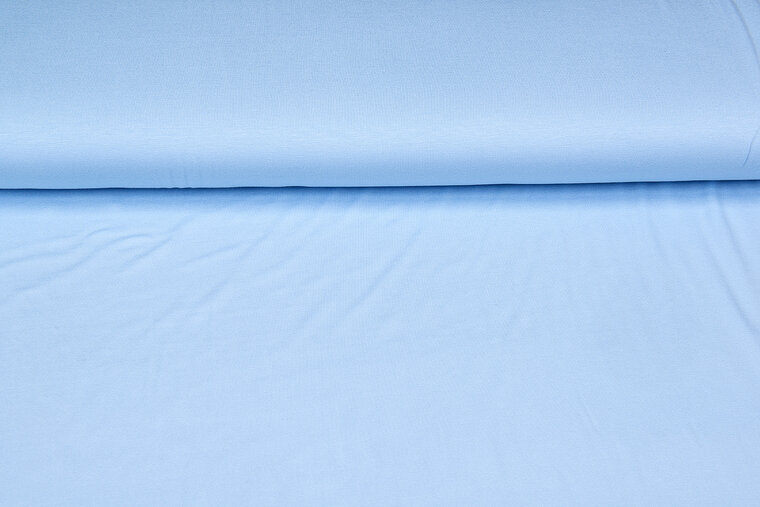 Viskose Jersey hellblau