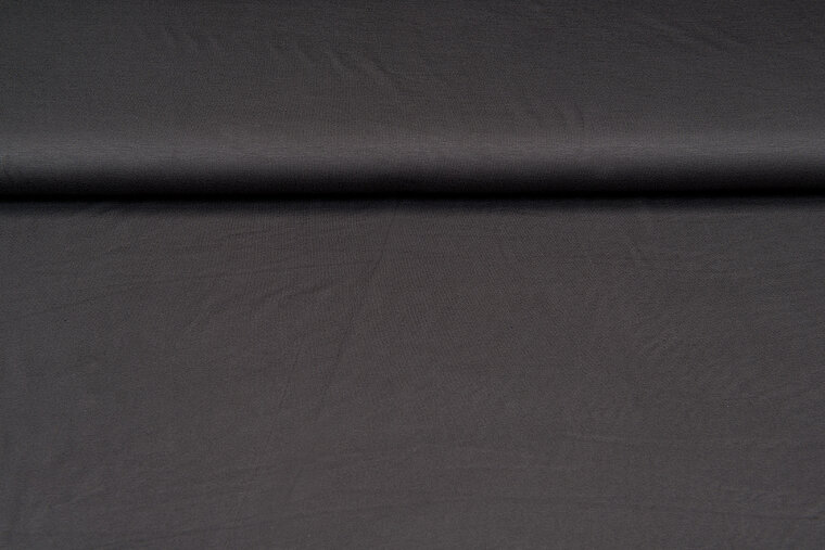 Viskose Jersey dunkelgrau-taupe