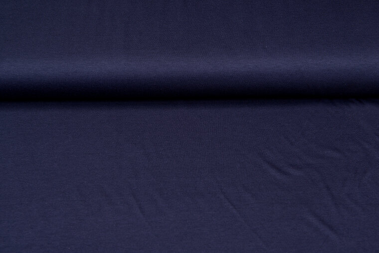 Viskose Jersey dunkelblau-lila 1