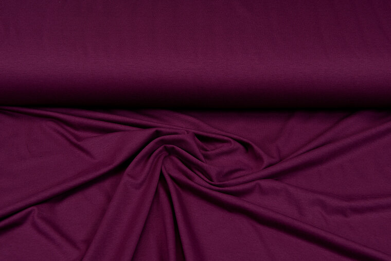 Viskose Jersey aubergine