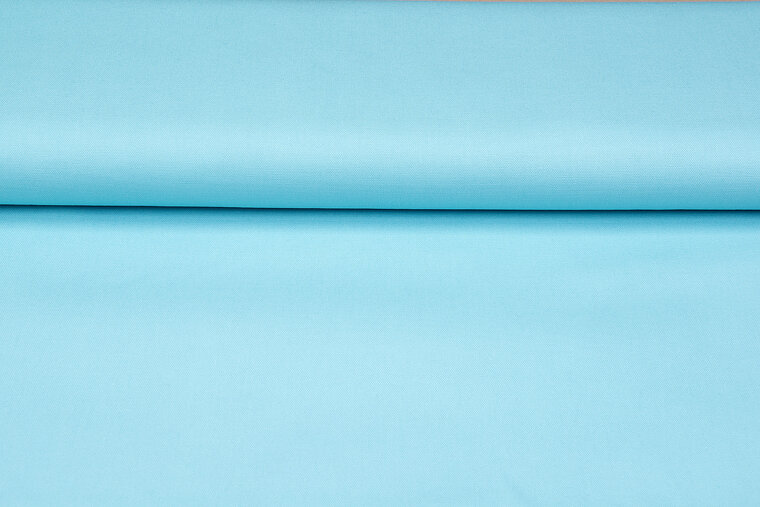 Canvas Uni aqua blau