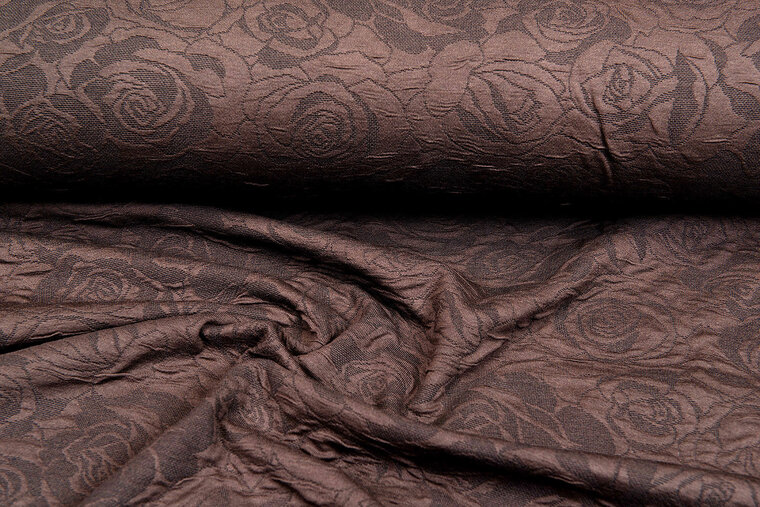 Strickstoff roses 1 braun