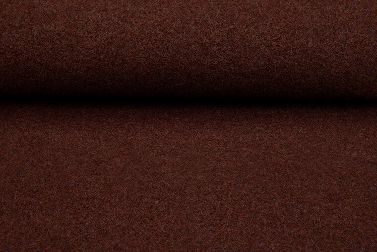 Walkloden braun melange