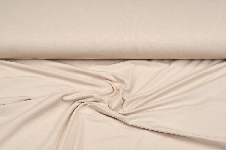 Basic Baumwolljersey beige