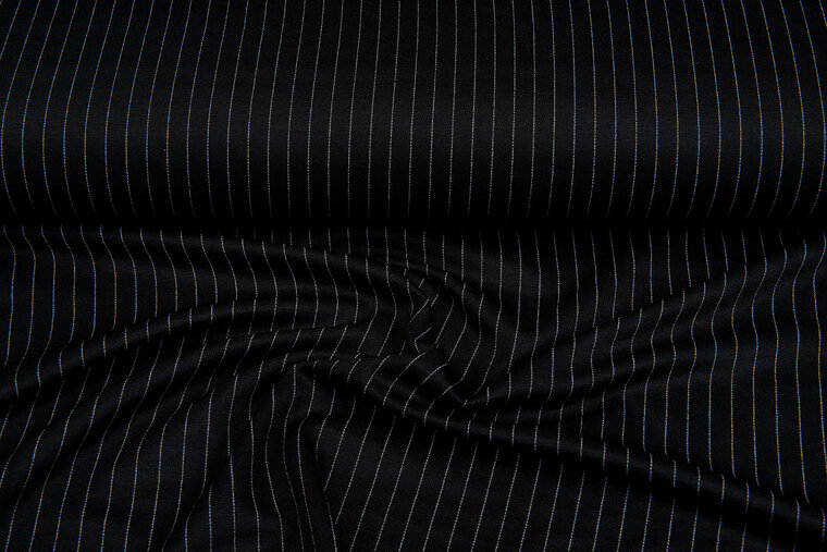 Romanit Jersey stripes schwarz-grau