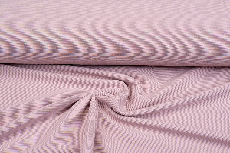 Ottoman Ripp Jersey altrosa