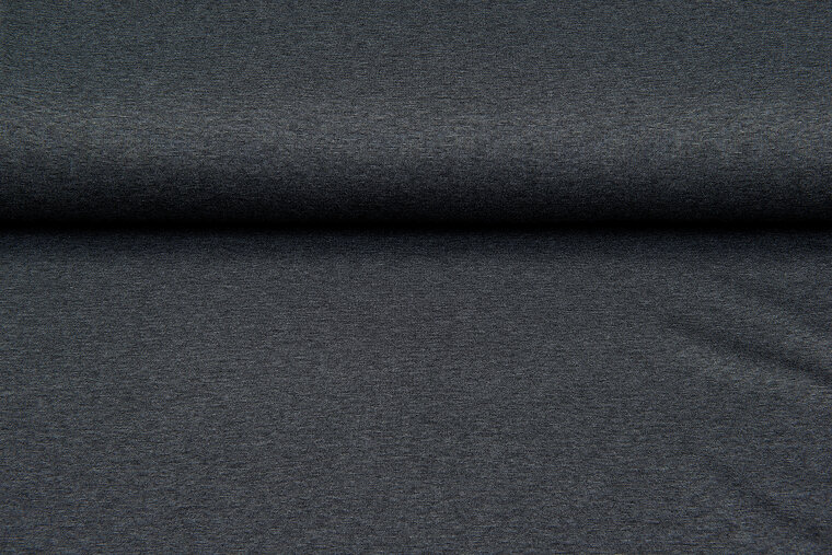 Romanit Jersey Anthrazit meliert