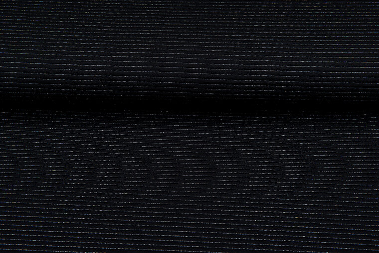 Viskose glitzer stripes schwarz