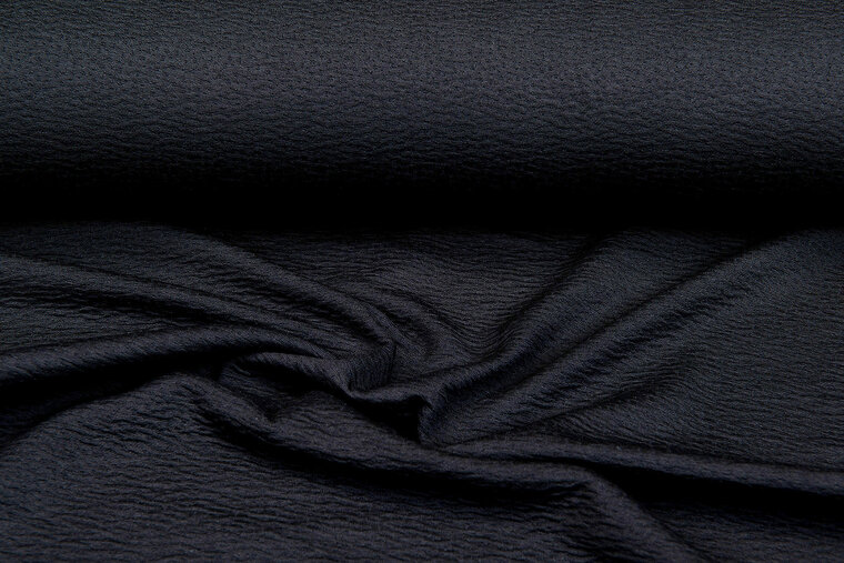 Strickstoff Jacquard little dots schwarz