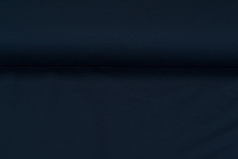 French Terry marineblau