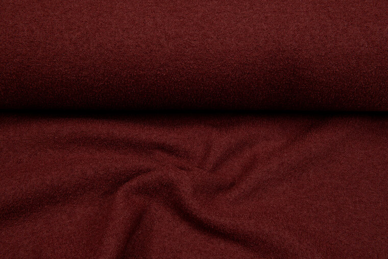 Walkloden dunkelrost