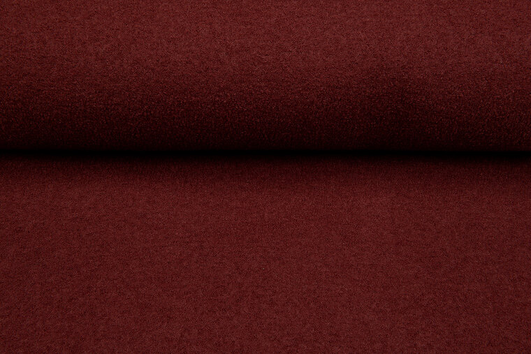 Walkloden dunkelrost