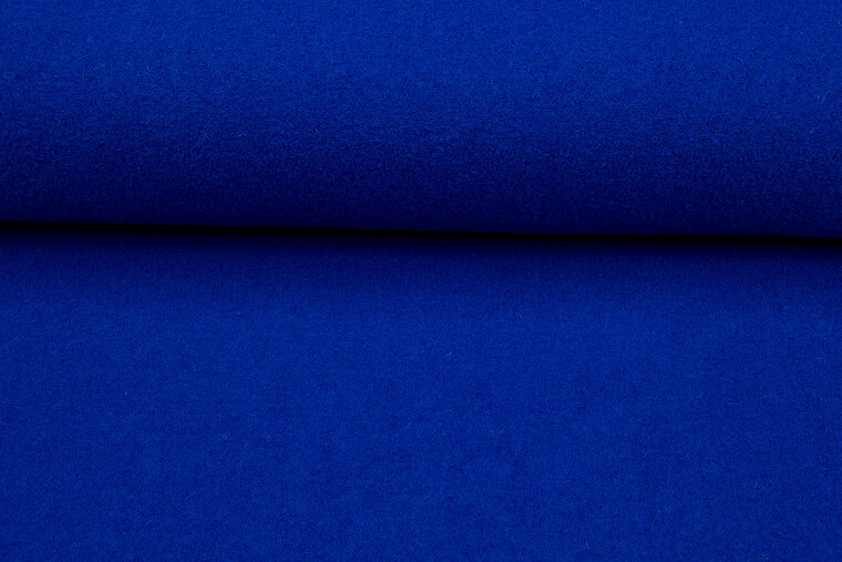 Walkloden kobaltblau