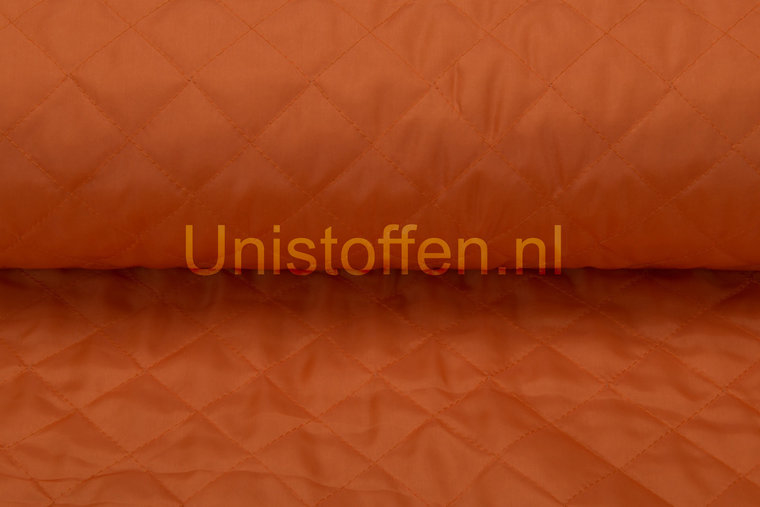 Steppstoff wattiert,orange