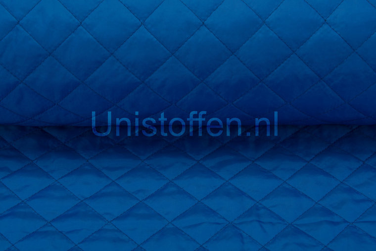 Steppstoff wattiert,kobalt