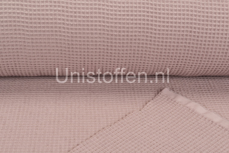 Waffeltuch fein altrosa 1