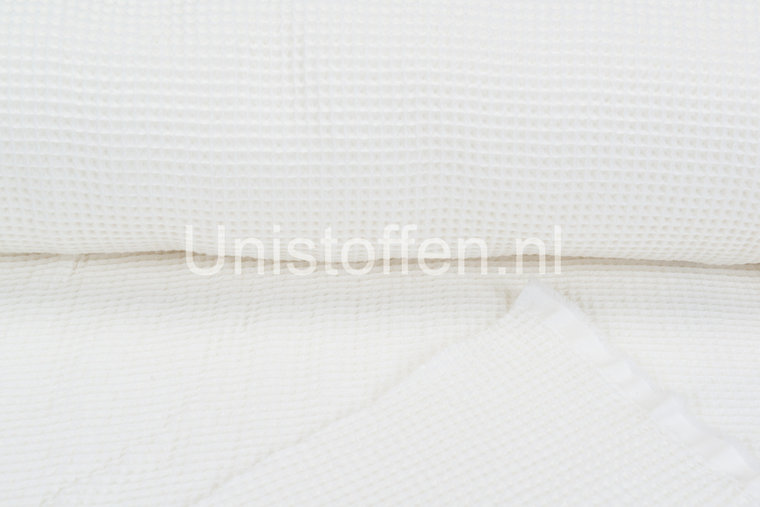 Waffeltuch fein off-white