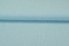 Baumwolljersey Meliert White Yarn hellblau