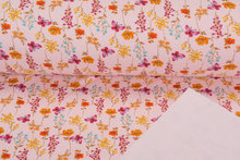 Alpenfleece bedruckt butterfly flowers NA594