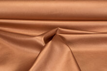 Lederimitat metallic kupfer 
