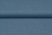 Viskose Leinen metalblau