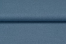 Viscose Leinen metalblau