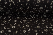 Micro Fleece anti-pilling animal braun