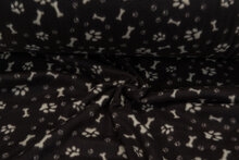 Micro Fleece anti-pilling animal braun