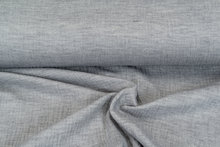 Baumwoll Musselin melange grau