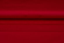 Baumwoll Stretch mittelrot