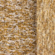 Strickfleece 3-Tone meliert ockergelb