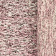 Strickfleece 3-Tone meliert rosa