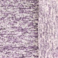 Strickfleece 3-Tone meliert lavendel